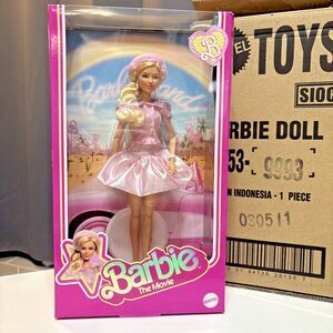 New 2025-Barbie Signature-Barbie The Movie Pink Puffy Dress Barbie Doll - JBJ53